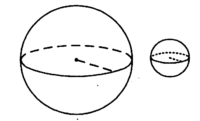 Даны два шара радиусами 6 и 3